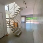 Microtopping installed over walls and floors, Brickell, Miami, FL — finished result