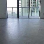 Microtopping installed in a Brickell apartment, Miami, FL — overview