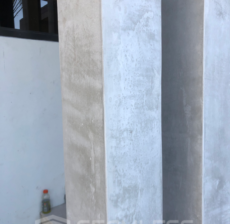 columns with microtopping